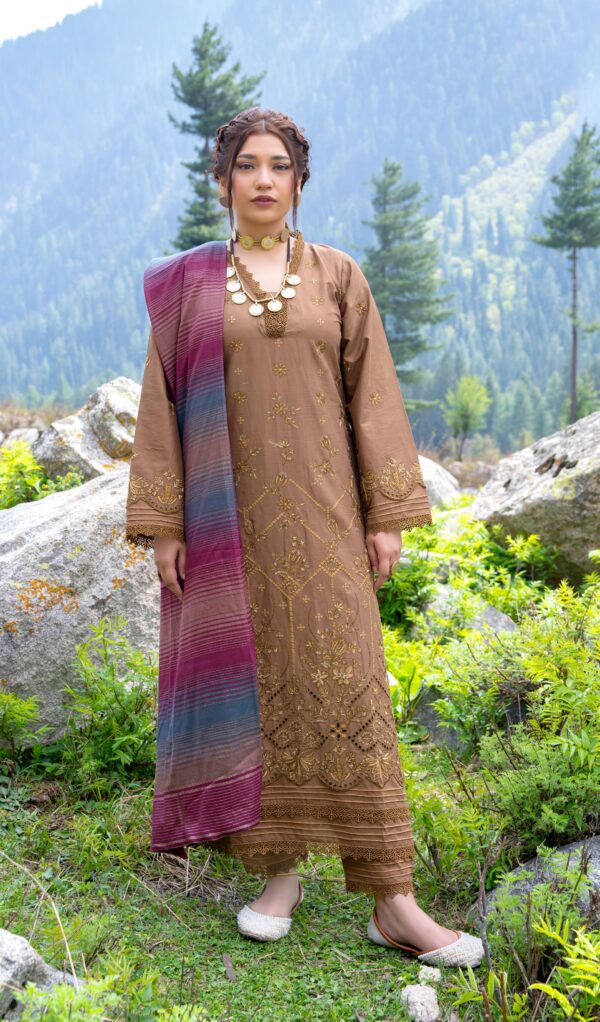 Bella by Aalaya volume 01-3PC-Lawn Collection 2026