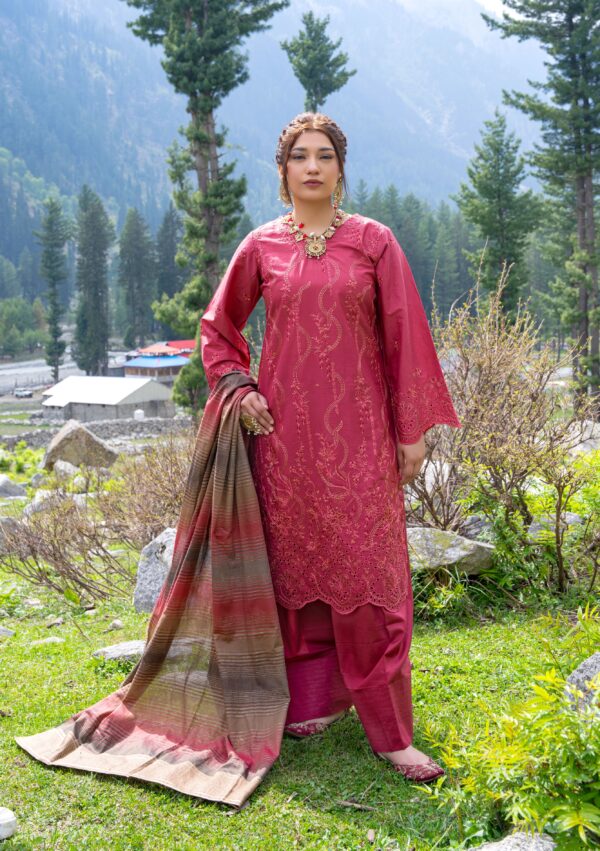 Bella by Aalaya volume 01-3PC-Lawn Collection 2026