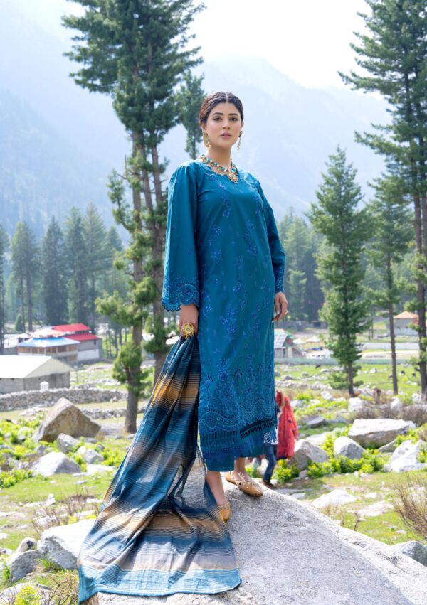 Bella by Aalaya volume 01-3PC-Lawn Collection 2026